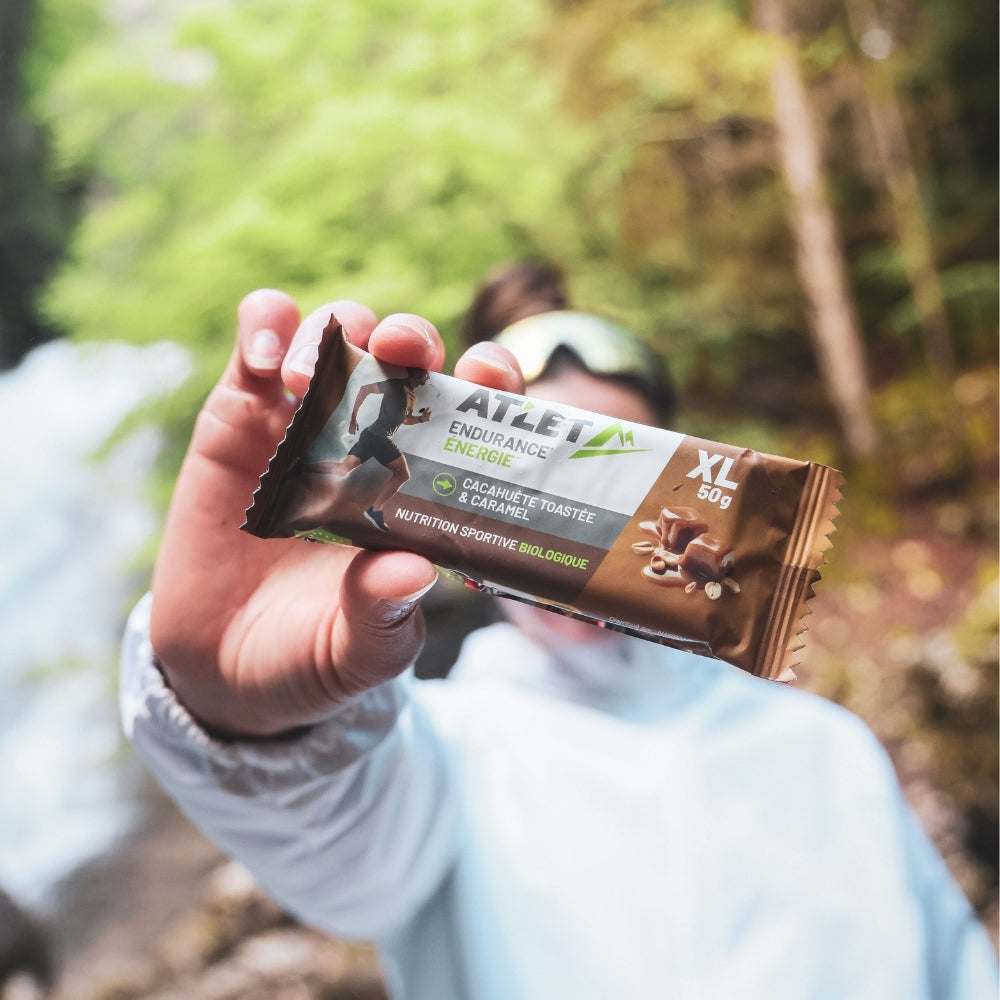 Pack de 25 Barres Energétiques Cacahuète toastée & Caramel Bio