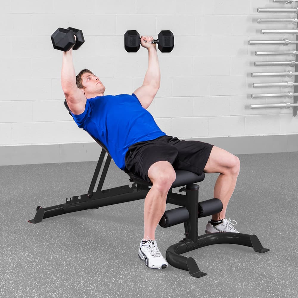 Leverage Gym Bench Banc Plat Inclinaison variable