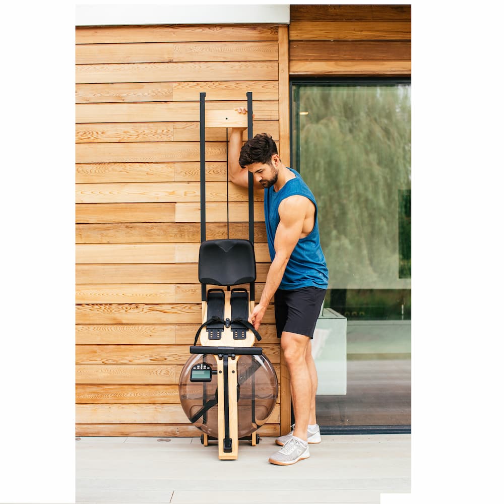 WaterRower Lite Chêne - VR3 Moniteur S4