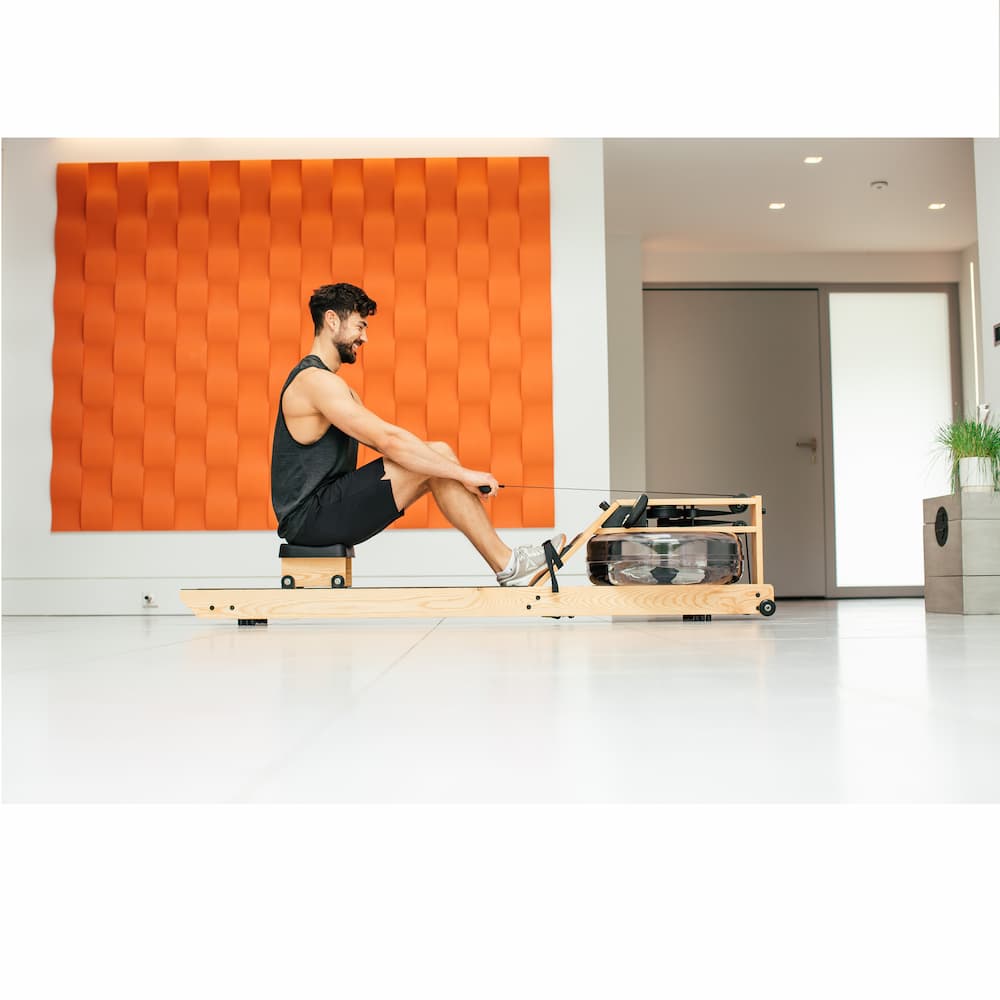 WaterRower Lite Chêne - VR3 Moniteur S4
