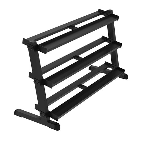 Rack Haltères 3 Niveaux Noir
