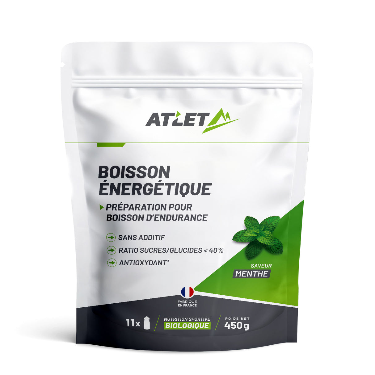 Boisson Energétique Menthe Bio