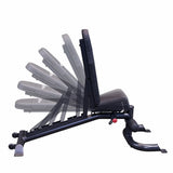 Leverage Gym Bench Banc Plat Inclinaison variable