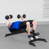 Leverage Gym Bench Banc Plat Inclinaison variable