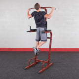 Poste Abdo lombaire BFVK10 Rouge BEST FITNESS - FitnessBoutique