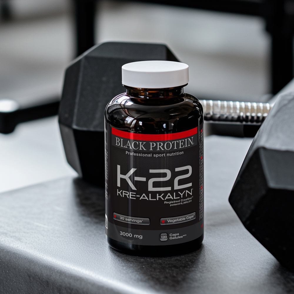 K 22 Kre Alkalyn Black Protein