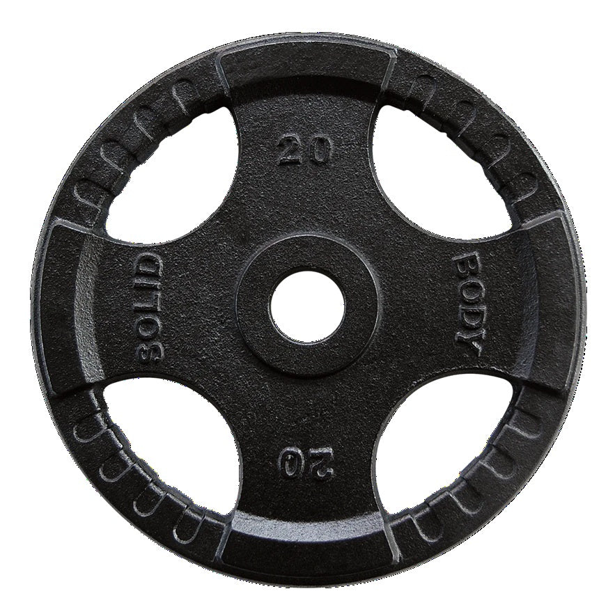 Olympic Iron Disk Black 20 kg