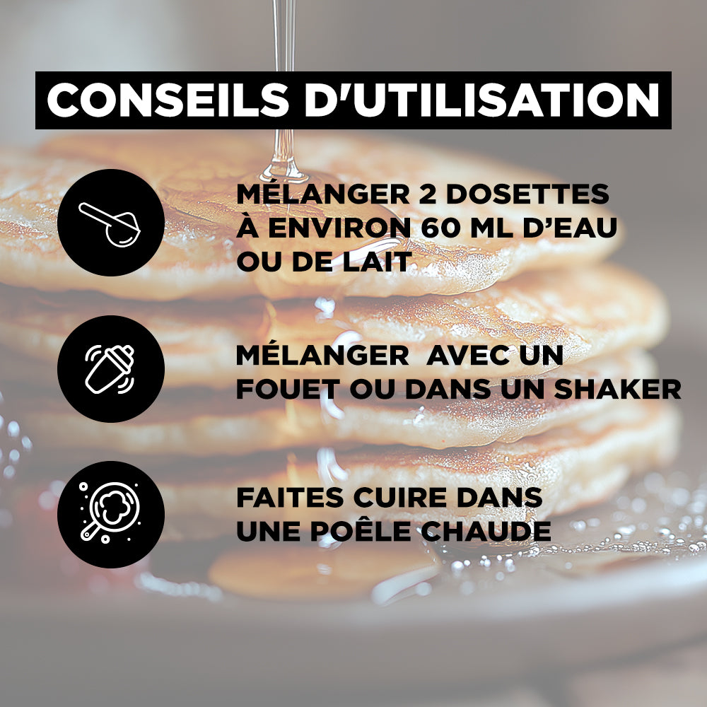 Pancakes chocolat