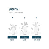 Quad Ultra Maniques Gris Bleu Taille XL VELITES - FitnessBoutique